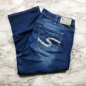 Silver Suki Mid Capri